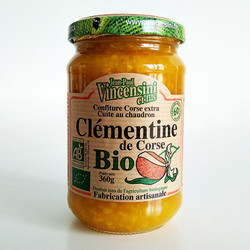 CONFITURE DE CLMENTINE BIO CORSE