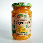 CONFITURE DE TROIS AGRUMES BIO CORSE