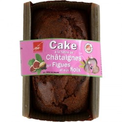 CAKE CHATAIGNE FIGUES ET NOIX