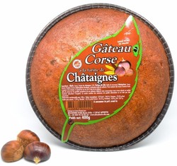 GATEAU  LA FARINE DE CHATAIGNE